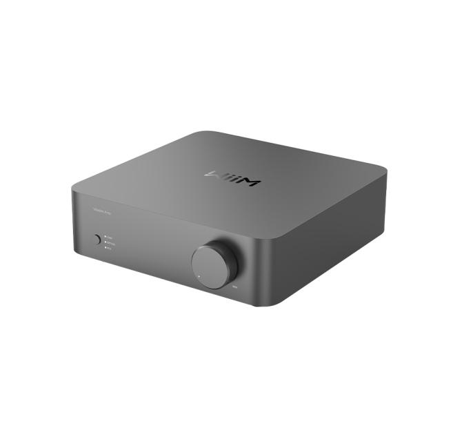 WiiM Vibelink Amp front and side view