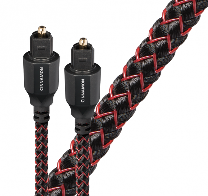 AudioQuest Cinnamon Toslink Cable - 0.75m, Full-Size Optical, Full-Size Optical 
