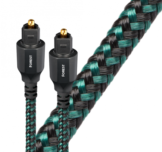 AudioQuest Forest Toslink Cable - 1.5m, Full-Size Optical, Full-Size Optical 