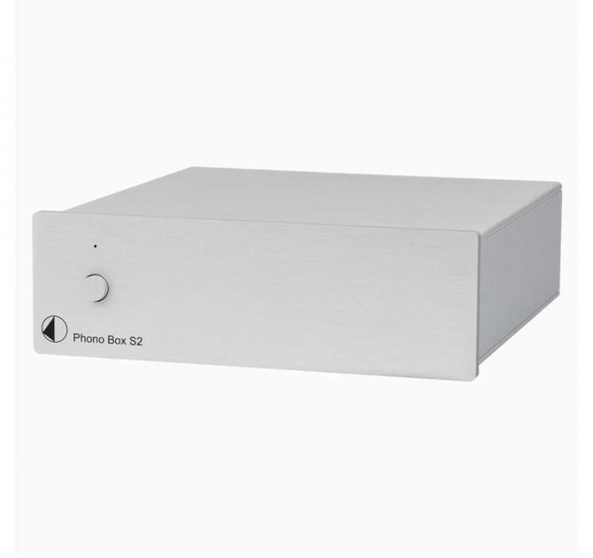 Project Phono Box S2 MM/MC Phono stage - Silver 