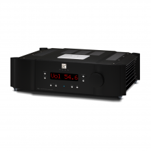Moon 700i V2 Integrated Amplifier front, top and side view.