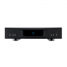 Linn Akurate DSM black, front view.
