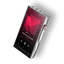 Astell & Kern SE300 Portable Music Player in silver at an angle