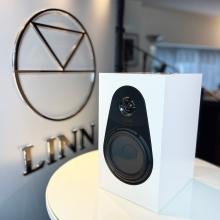 Linn 119 Loudspeaker in white at ripcaster