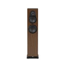 Linn 150 speaker front facing in walnut