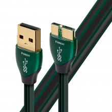 AudioQuest Forest USB Cable - 1.5m, USB 3.0 A, USB Micro B 3.0 Add to Default shortcuts