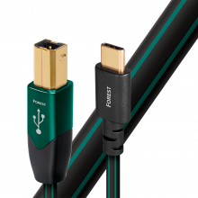 AudioQuest Forest USB Cable - 1.5m, USB B, USB C 