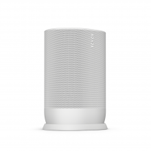 SONOS Move in white on its stand
