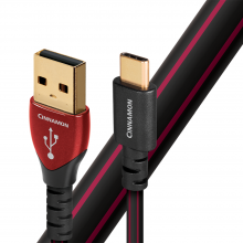 AudioQuest Cinnamon USB Cable - 0.15m, USB A, USB C 