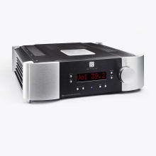 Moon 700i V2 Integrated Amplifier front, top and side view.