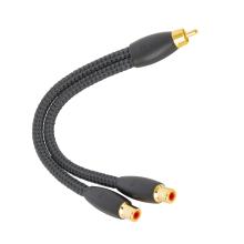 AudioQuest FLX-X RCA Splitter 1 male to 2 female RCA