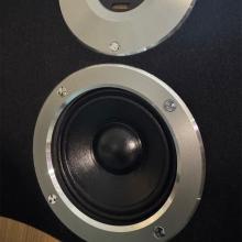 Audiovector Trapeze Ri close-up of the front detail