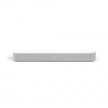 SONOS Beam (Gen 2) in white viewed from the front.
