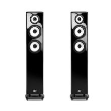 A pair of Cabasse Java MC40 floorstanding speakers in black