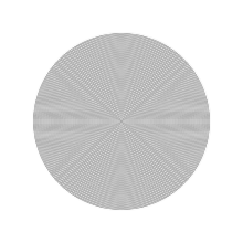 SONOS In-Ceiling Speaker by Sonance a view of the speaker as it would look in the ceiling