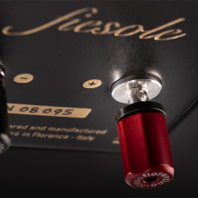 Rosso Fiorentino Fiesole II Loudspeaker close-up