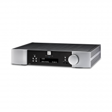 Moon 240i Stereo Integrated Amplifier in black and silver.