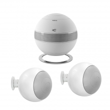 Cabasse Baltic 5 Sub System (on wall) in white