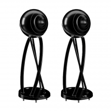 A pair of Cabasse Pearl Pelegrina speakers in black