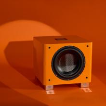 REL T/9x Special Edition Subwoofer in orange