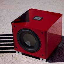 REL T/9x Special Edition Subwoofer in red