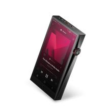 Astell & Kern A&Ultima SP3000 in black, angled view of the front