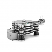 VPI The Titan Turntable angled front and top view
