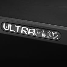 Ultrafide U500DC Audiophile Power Amplifier showing the logo
