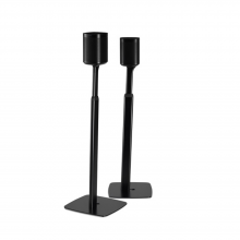 Flexson Adjustable Floor Stand One/Play1 x2 in black
